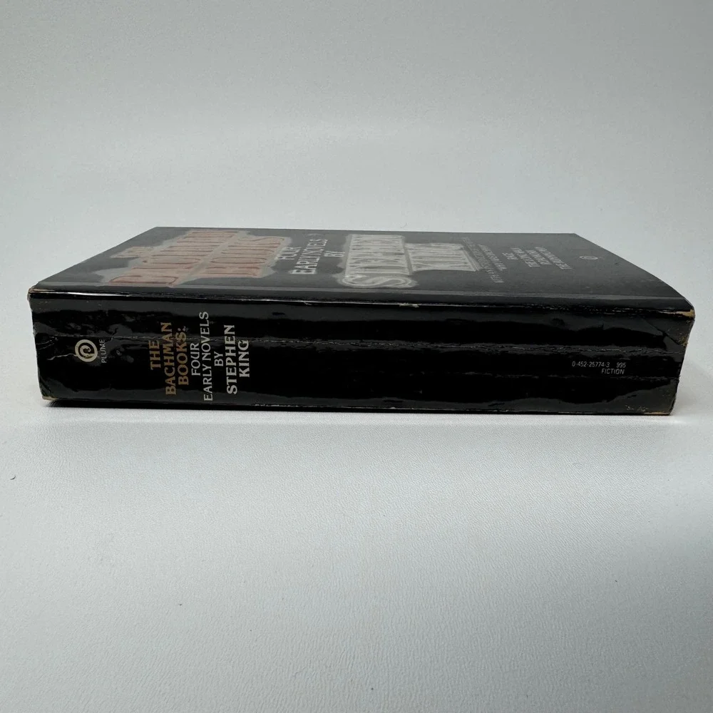 The Bachman Books Stephen King Rage Long Walk Roadwork Running Man Plume 1st‎ Ed